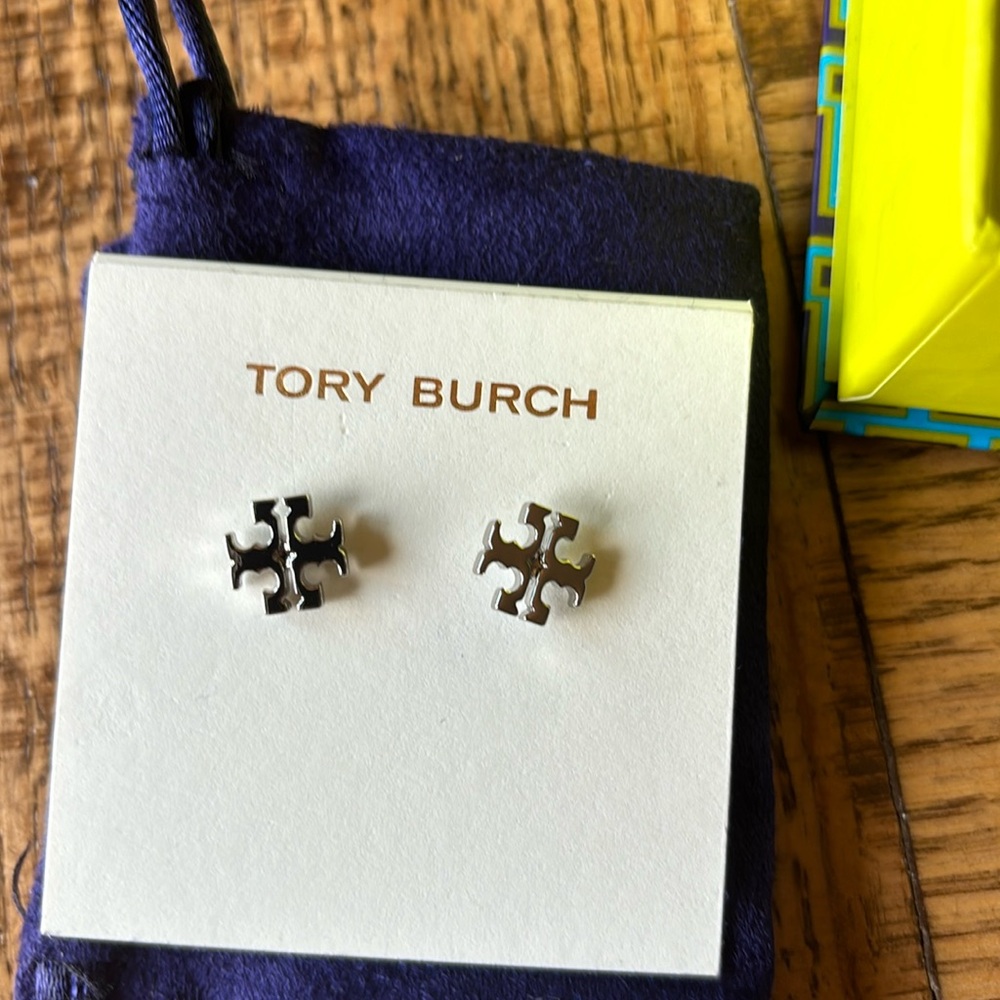 Tory Burch earrings with bracelet